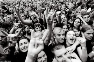 Dmitri Kotjuh. Metallica fans. Riga 20.07.2008.